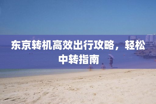 東京轉機高效出行攻略，輕松中轉指南