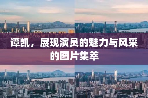 譚凱，展現(xiàn)演員的魅力與風(fēng)采的圖片集萃