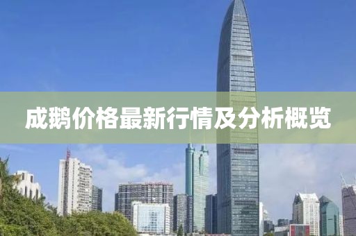 成鵝價(jià)格最新行情及分析概覽