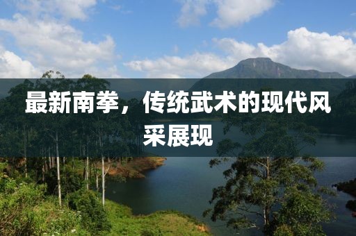 最新南拳，傳統(tǒng)武術(shù)的現(xiàn)代風(fēng)采展現(xiàn)