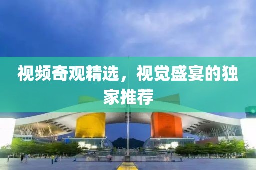 視頻奇觀精選，視覺盛宴的獨家推薦