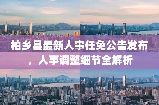 柏鄉(xiāng)縣最新人事任免公告發(fā)布，人事調(diào)整細節(jié)全解析