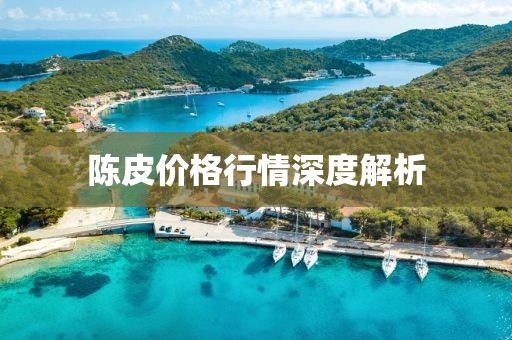 陳皮價格行情深度解析