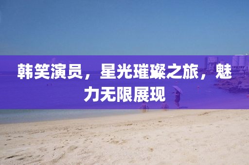 韓笑演員，星光璀璨之旅，魅力無(wú)限展現(xiàn)