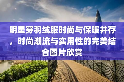 明星穿羽絨服時(shí)尚與保暖并存，時(shí)尚潮流與實(shí)用性的完美結(jié)合圖片欣賞