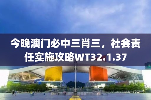 今晚澳門必中三肖三，社會責(zé)任實施攻略WT32.1.37