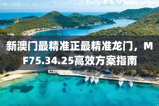新澳門最精準(zhǔn)正最精準(zhǔn)龍門，MF75.34.25高效方案指南