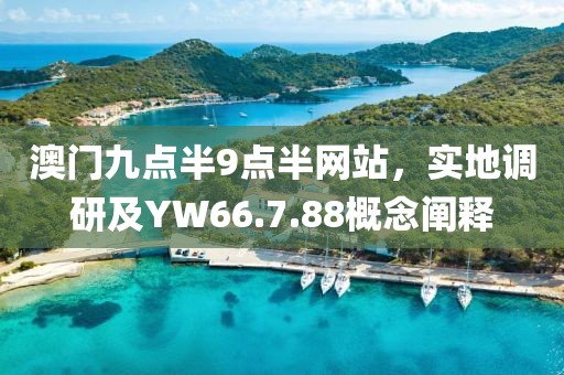 澳門九點半9點半網站，實地調研及YW66.7.88概念闡釋