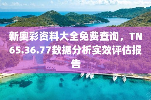 新奧彩資料大全免費(fèi)查詢，TN65.36.77數(shù)據(jù)分析實(shí)效評估報(bào)告