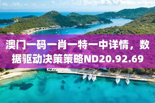 澳門一碼一肖一特一中詳情，數(shù)據(jù)驅(qū)動決策策略ND20.92.69