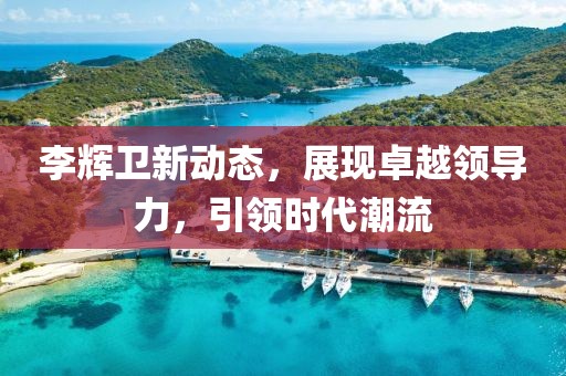 李輝衛(wèi)新動(dòng)態(tài)，展現(xiàn)卓越領(lǐng)導(dǎo)力，引領(lǐng)時(shí)代潮流